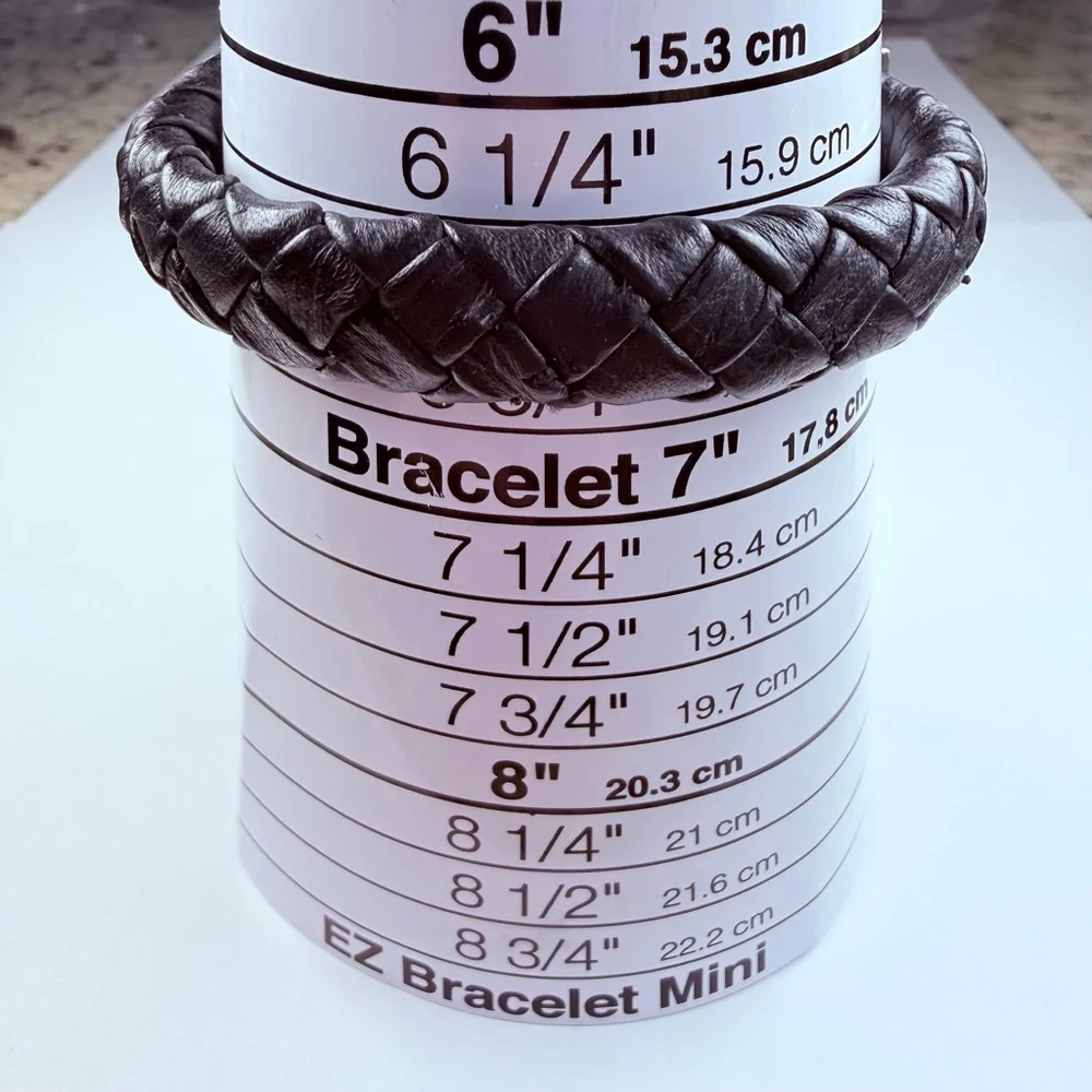 King Baby Large Dragon 925 Sterling Silver & Leather Braided Bracelet $985 - Picture 7 of 12